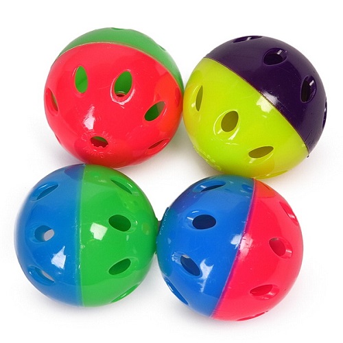 NOBBY Игрушка для кошек мяч с бубенчиком 4см